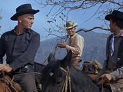 "I magnifici sette" (1960), di John Sturges, scena dal film