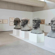 Dame Elisabeth Frink, Natural connection, exhibition view. Courtesy of YSP Gallery