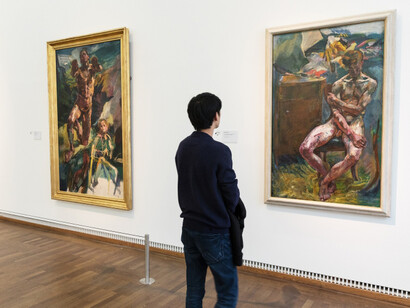 Anton Kolig, Exhibition view. Courtesy of Leopold Museum
