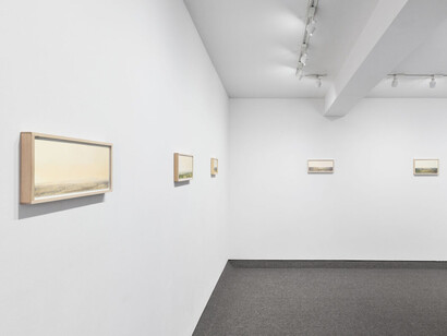 Robert Bauer, Landscapes, exhibition view. Courtesy of Krakow Witkin Gallery