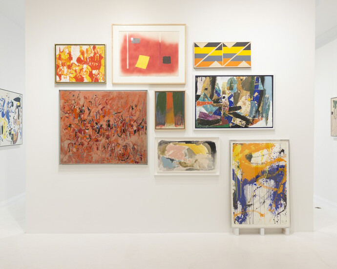 Montauk Highway, Exhibition view. Courtesy of Eric Firestone Gallery