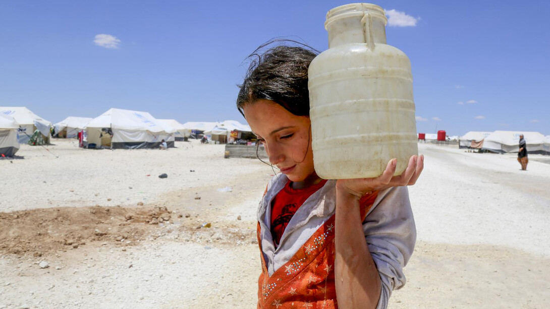 El 70 por ciento de la población siria no tiene acceso regular al agua potable debido a los cortes y a la destrucción de la infraestructura básica