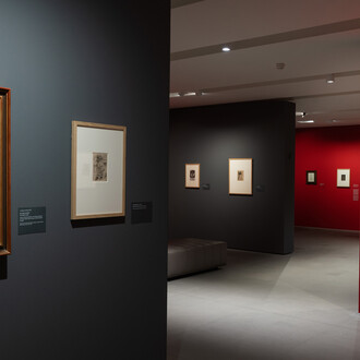 Félicien Rops, Laboratory of lust, exhibition view. Courtesy of Kunsthaus Zürich