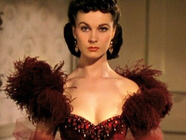 Rossella O'Hara interpretata da Vivien Leigh nel film "Via col vento" (1939) 