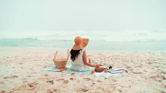 The rhythmic sound of the waves serves as a reminder that vacations are essential for enhancing well-being and finding balance