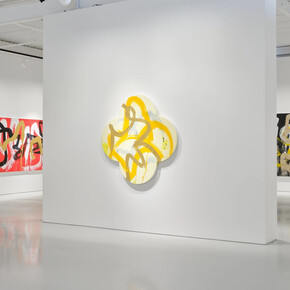 Max Gimblett, The open door, exhibition view. Courtesy of Gow Langsford Gallery