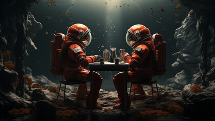 Astronaut food has come a long way from the old “toothpaste tubes”