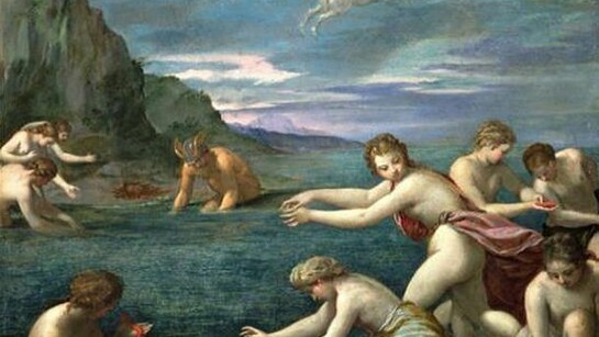 The Discovery of Coral Ippolita Scarsella Scarsellino, The Matthiesen Gallery, London