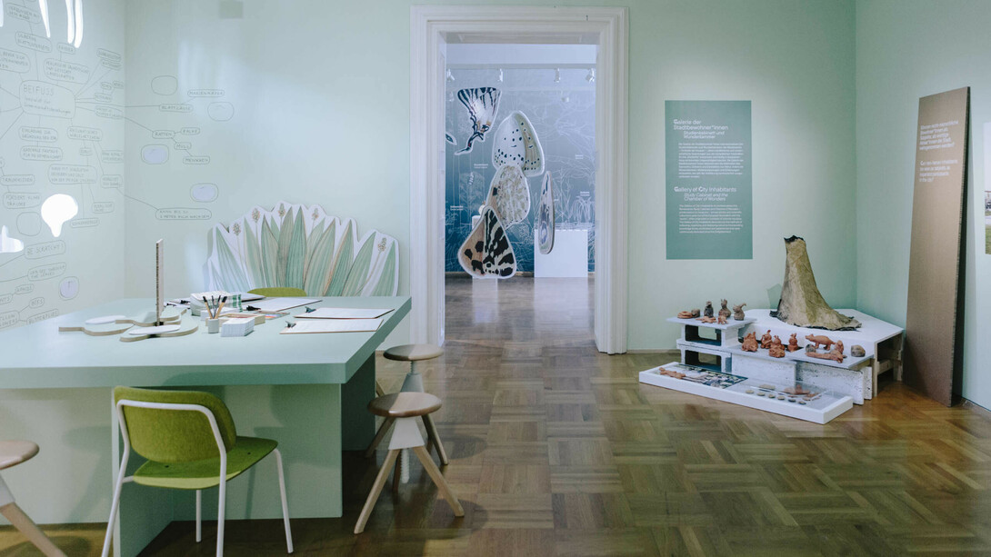 Verschiedene Künstler, Habitat Graz, Ausstellungsansicht. Mit freundlicher Genehmigung des Graz Museums