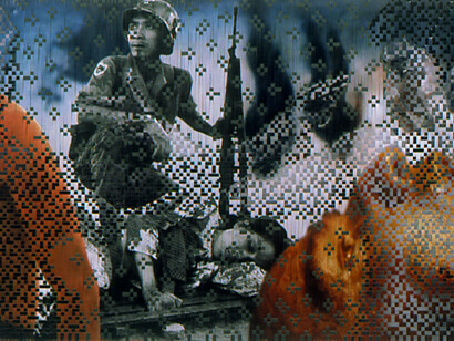Dinh Q. Lê, Dismantling icons, 2003. Courtesy of Shoshana Wayne Gallery