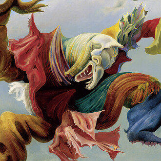 Max Ernst, The fireside angel (the triumph of surrealism), 1937. Mit freundlicher Genehmigung der Fondation Beyeler