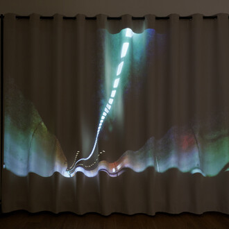 Tiffany Sia, Phantasmatic screens, ausstellungsansicht. Mit freundlicher genehmigung von Mudam
