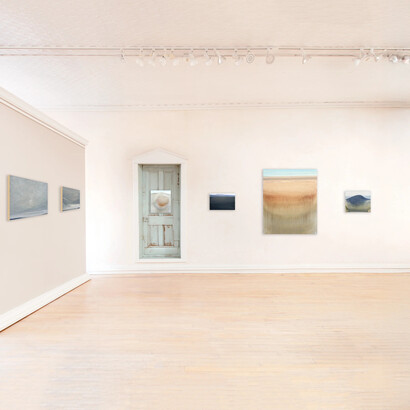 Anne Kaferle, Soft geometry, exhibition view. Courtesy of Nüart Gallery