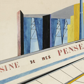 Suzanne Duchamp, Factory of my thoughts, 1920. Avec l’aimable autorisation du Kunsthaus Zürich
