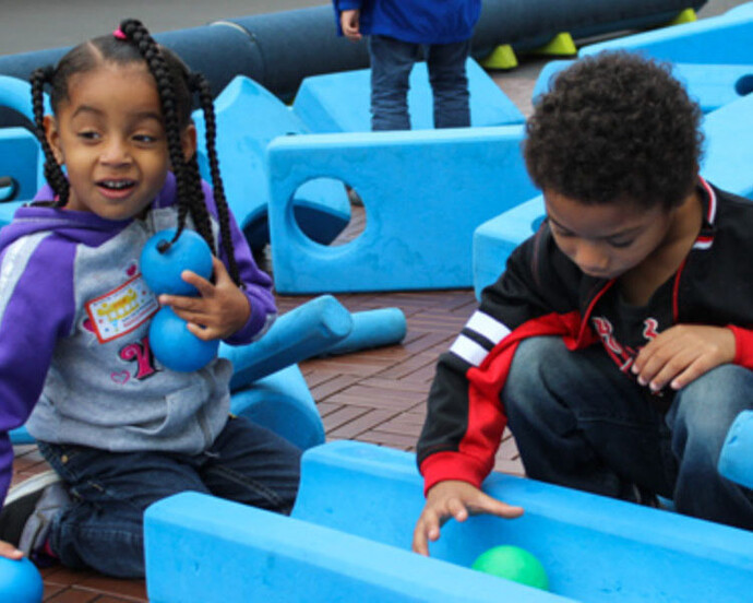 Imagination Playground. Courtesy of Bay Area Discovery Museum 