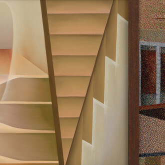 Charlotte Edey, Three floors (detail), 2025. Courtesy of James Cohan Gallery