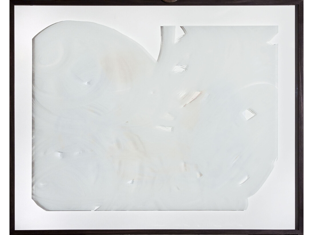 Julio Rondo, Rarely, 2015, Acrylic on glass, 122 x 152 cm, unique, Courtesy Bendana I Pinel Art Contemporain & artist
