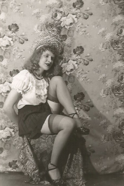 Autumn Ramsey and Eugene Von Bruenchenhein. Courtesy of Jessica Silverman Gallery