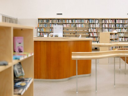 Recepção da biblioteca