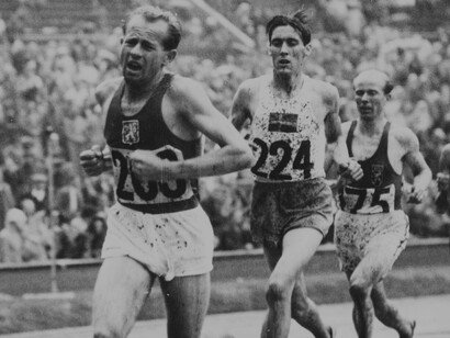 Emil Zátopek didn’t wait for perfect conditions—he trained in chaos and won in history