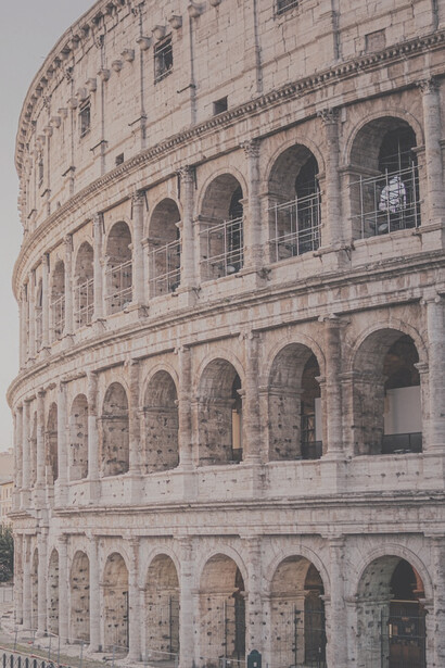 Located in the heart of Italy's capital, the Colosseum is a historic amphitheater that once hosted epic gladiatorial contests