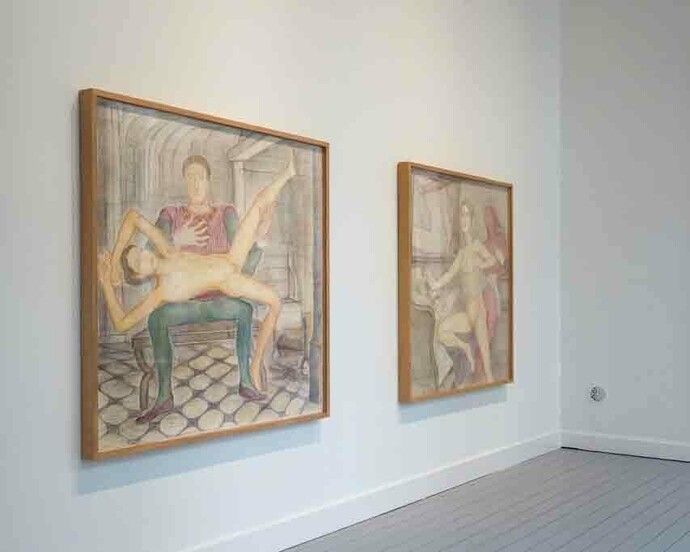 Pierre Klossowski. Courtesy of Gladstone Gallery