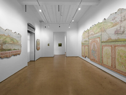 Sahil Naik, Sour stars and breadfruit monsoons, exhibition view. Courtesy of Experimenter