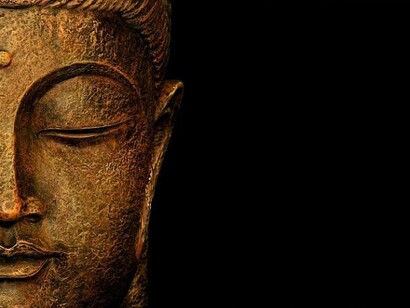 Buddha's face