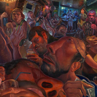 Guillermo Serrano Amat, Bluegrass in Ridgewood, 2025. Courtesy of Harkawik Gallery