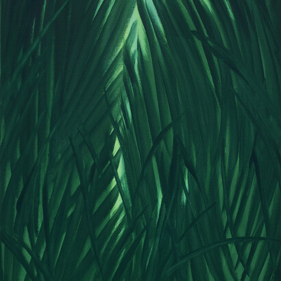 Robert Zandvliet,
Le Jardin XI, 2021,
Egg Tempera on Linen,
90 x 80 cm / 35 1/2 x 31 1/2 in
