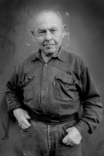 Portrait of Louis Durot. Before being an artist, he was first a renowned chemical engineer. Photo credit Philippe Bonan