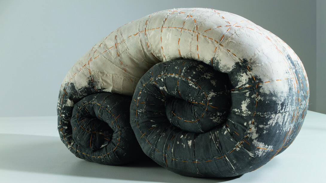 Anu Põder, Rulli keeratud figuur (Figure enroulée) (détail), 1992. Avec l'aimable autorisation du Musée d'Art Moderne de Paris