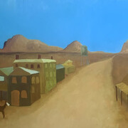 Paul Lacey, Dry town (detail), 2024. Courtesy of BMGArt