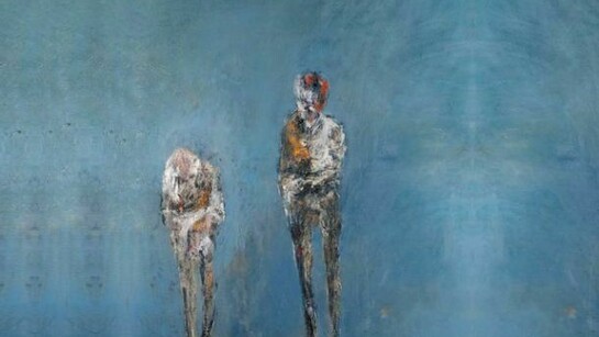 Lawand, Untitled, 2012, Mixed media on canvas
146 x 114 cm