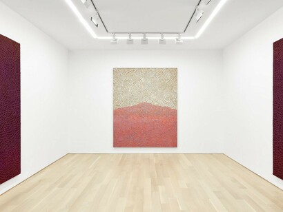 Jennifer Guidi, exhibition view. Courtesy of Almine Rech Gallery