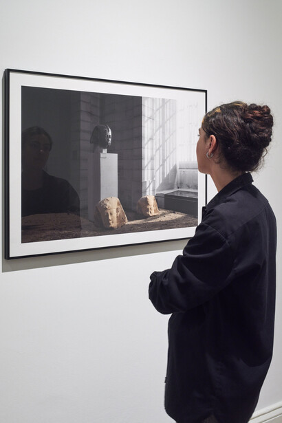 Sara Sallam, Sara Sallam. Care. Reconsidering photography, ausstellungsansicht. Mit freundlicher genehmigung des Museums für Kunst und Gewerbe Hamburg