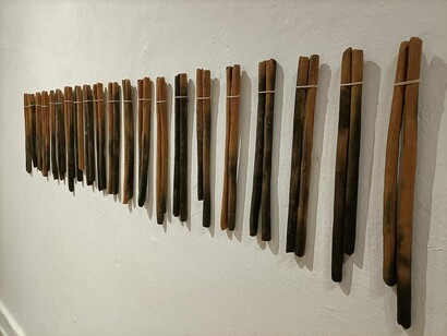 Exposição A Nuvem do Não-saber, de Sara Navarro; Galeria Trem, Faro, Portugal