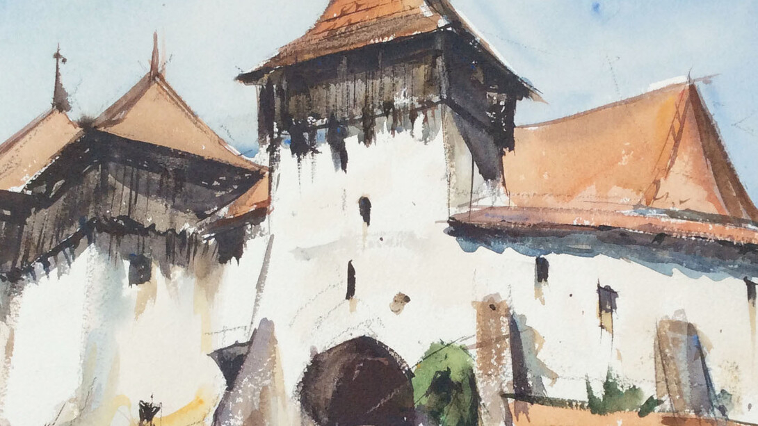 Tom Hoar, Fortified Saxon Church, Viscri