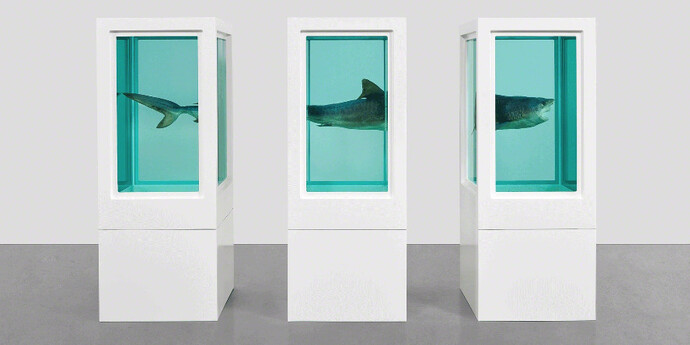Damien Hirst. Courtesy of Gagosian