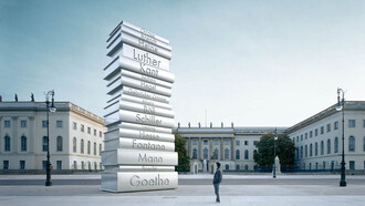 La Torre dei libri a Bebelplatz, Berlino