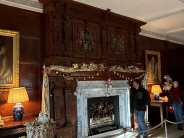 Interno del Palazzo di Blickling Hall, Norfolk, Inghilterra, UK. Foto di Flavius Roversi
