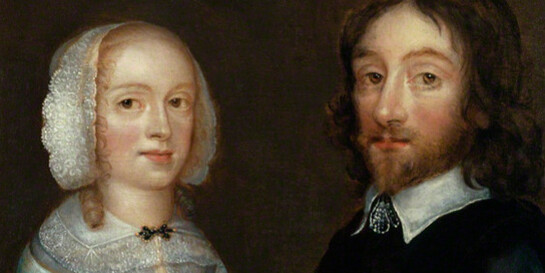 Dorothy, Lady Browne (née Mileham) and Sir Thomas Browne attributed to Joan Carlile, circa 1641-1650 © National Portrait Gallery, London