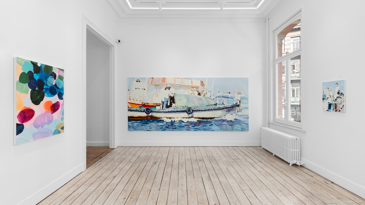 Tim Braden, Contre-jour, exhibition view. Courtesy of Nino Mier Gallery