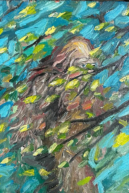 Dasha Bazanova, Wind that walks, 2024. Courtesy of Space 776 Gallery
