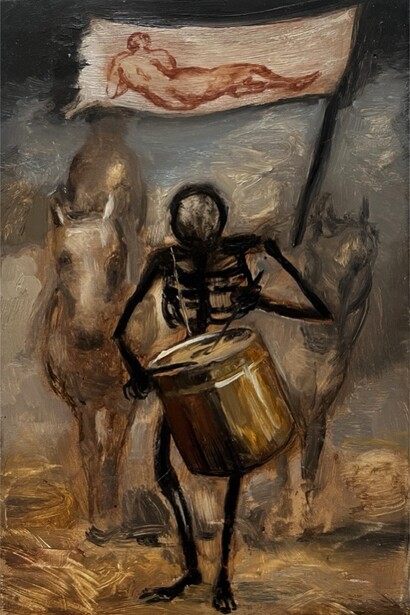 Lisa Ivory, Drum (detail), 2025. Courtesy of Charlie Smith London