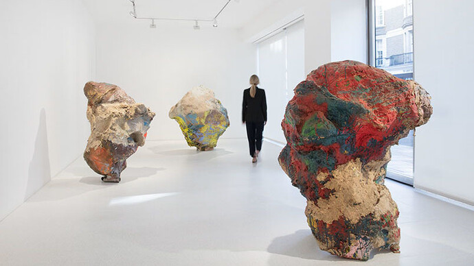 Franz West. Courtesy of Gagosian