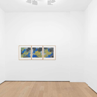 Serge Poliakoff, Les étés de Poliakoff, exhibition view. Courtesy of Almine Rech