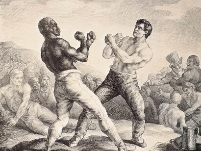 Théodore Géricault, Boxers (1818)