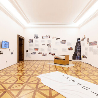 Various artists, Smoke and mirrors, exhibition view. Courtesy of the Bratislava City Gallery