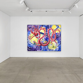 Kenny Scharf, Mythologeeze, exhibition view. Courtesy of TOTAH Gallery